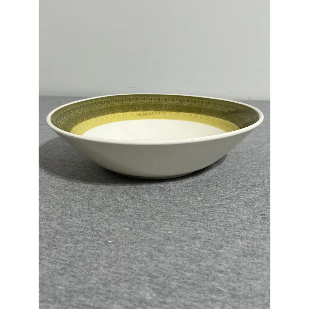 Vintage Stonecraft Aruba Soup Bowl Japan 8.25